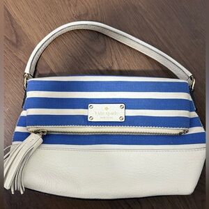 Kate Spade Striped Blue and white  MARIA Southport Ave